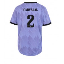 Real Madrid Daniel Carvajal #2 Bortatröja Dam 2022-23 Korta ärmar